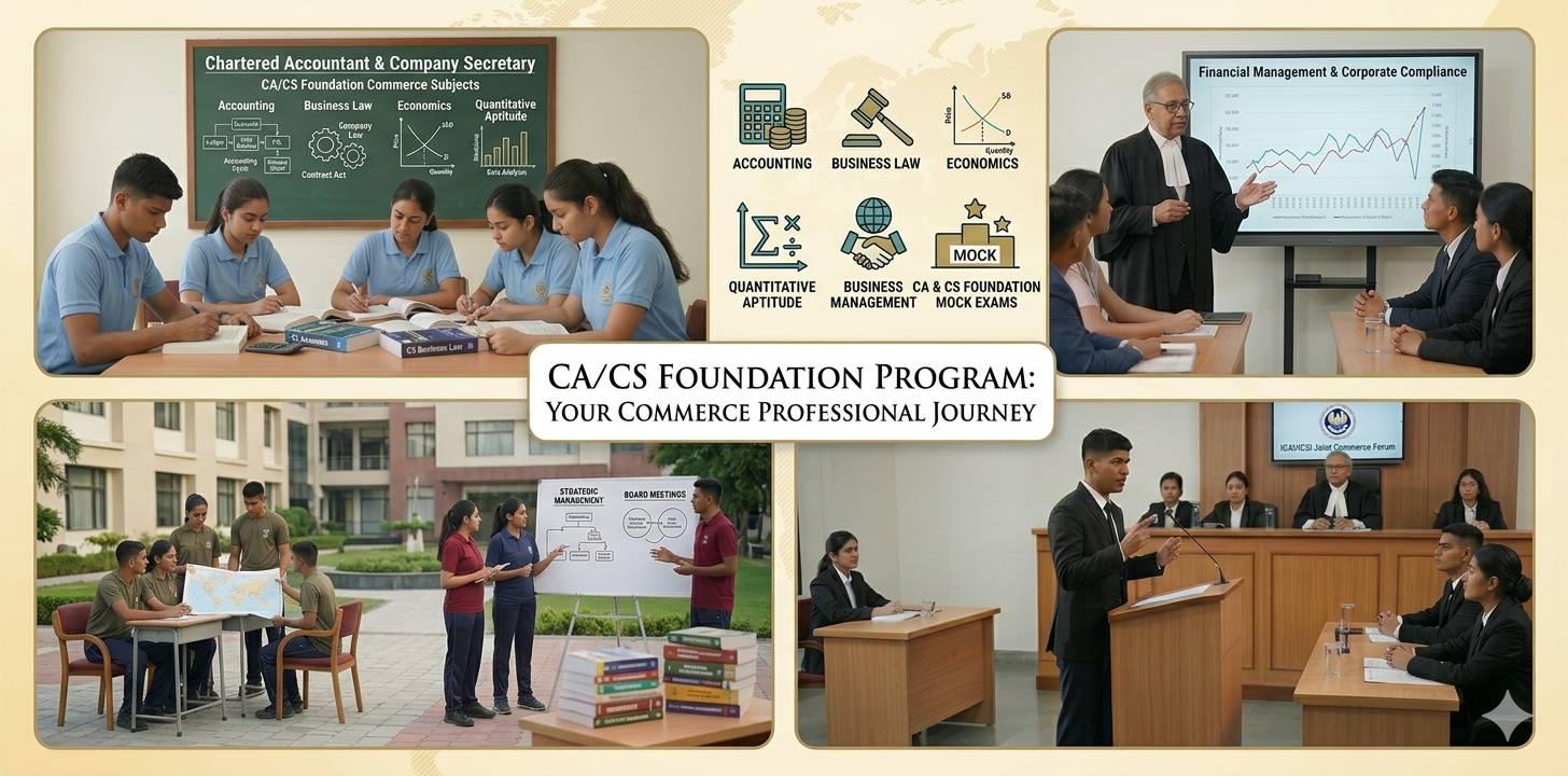 CA/CS Foundation at Shaheen Academy