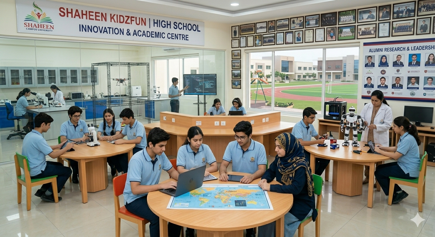 High school students